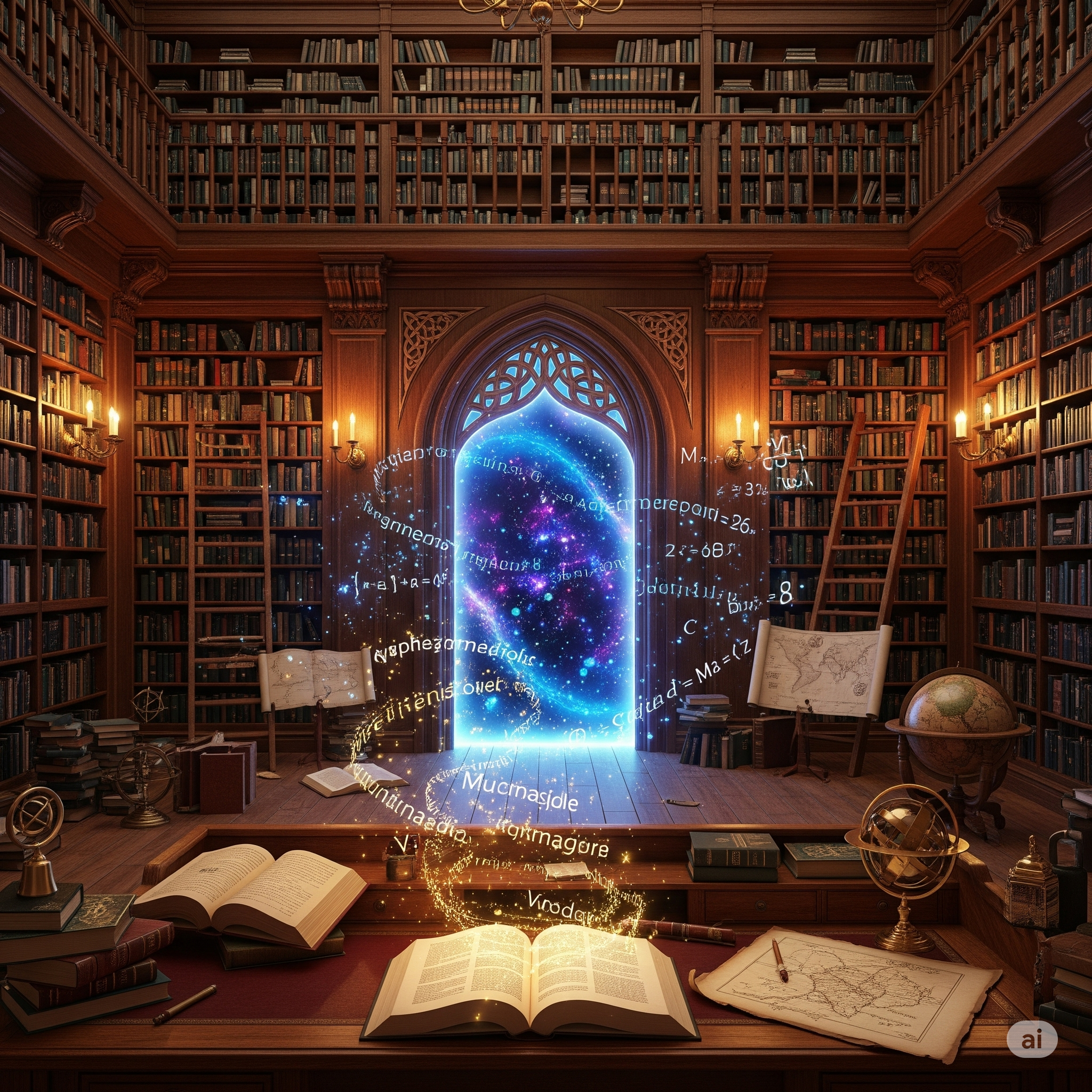 Magical Library Portal - Learning through Adventures