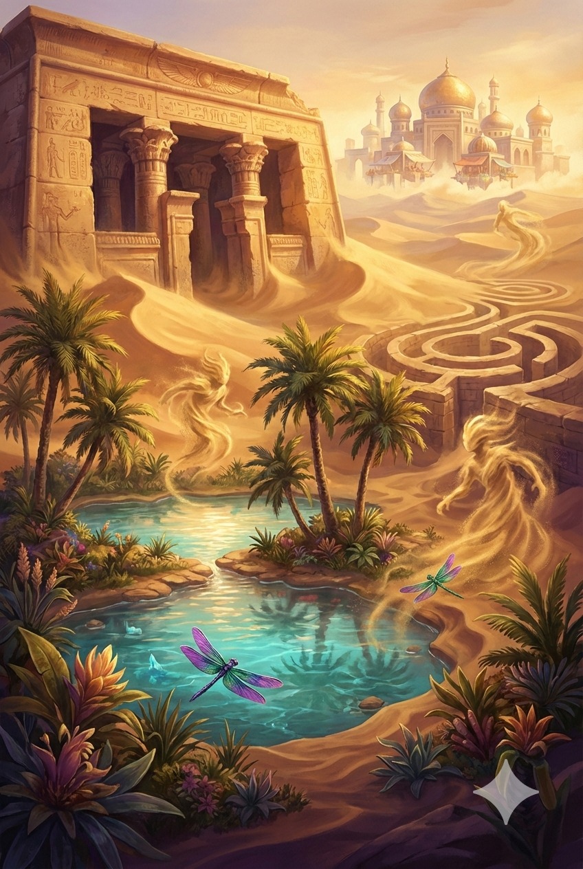 Whispering Desert Oasis